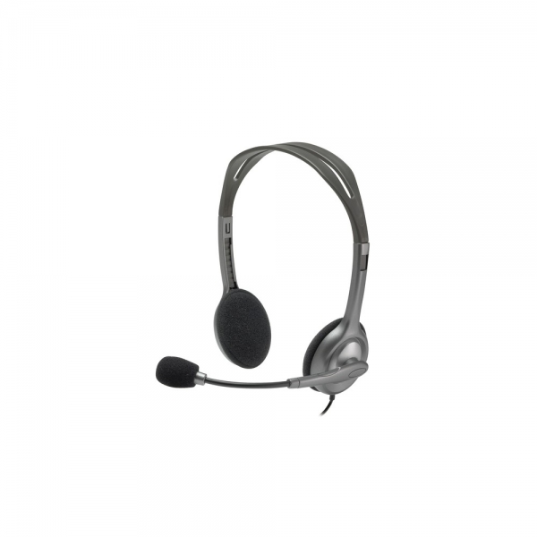 981-000593  Logitech H111 Kopfhörer Kabelgebunden Kopfband Büro/Callcenter Grau